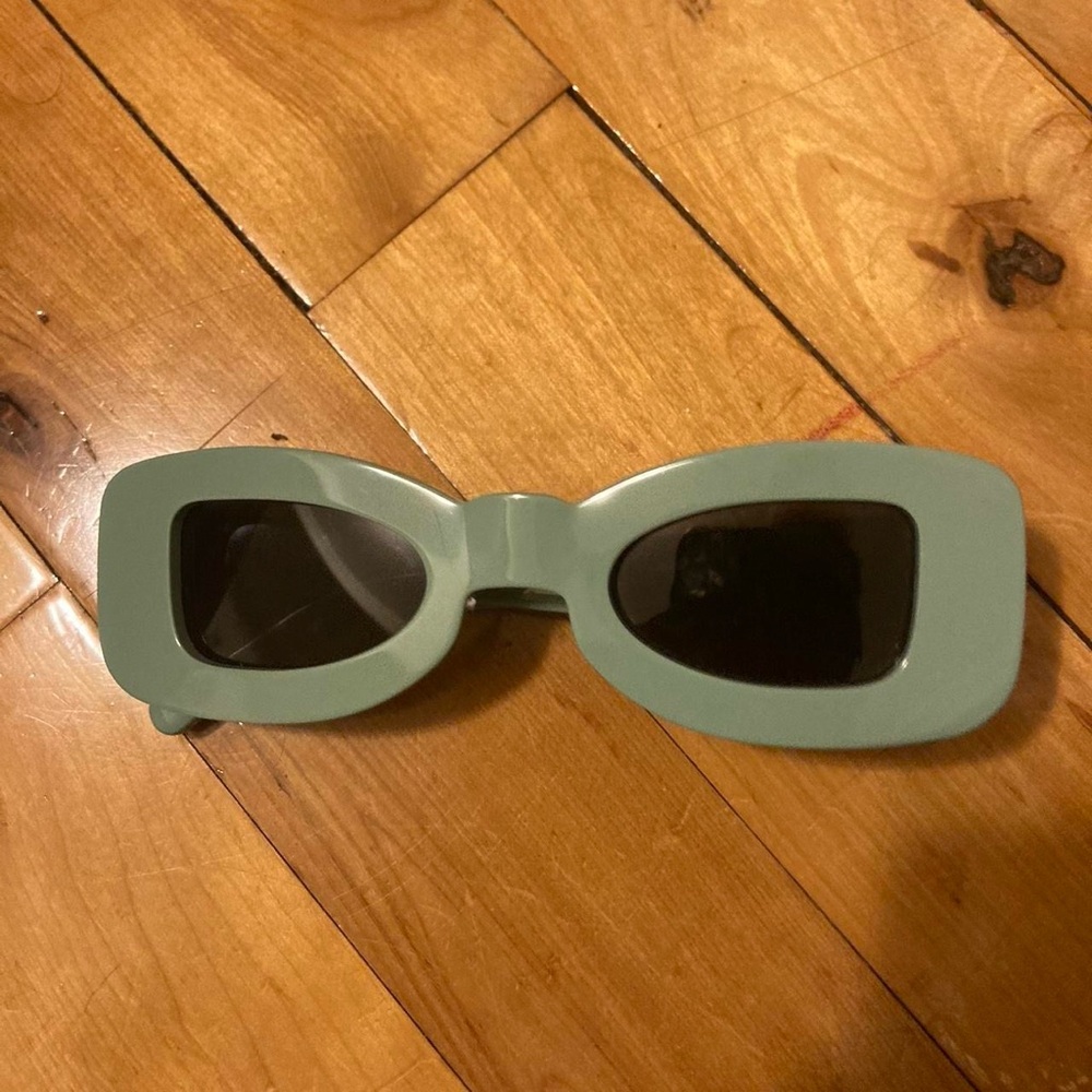 Coach teal sunglasses